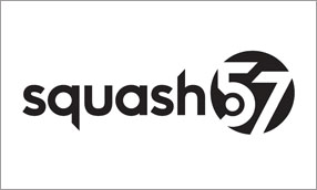 Black Squash 57 logo